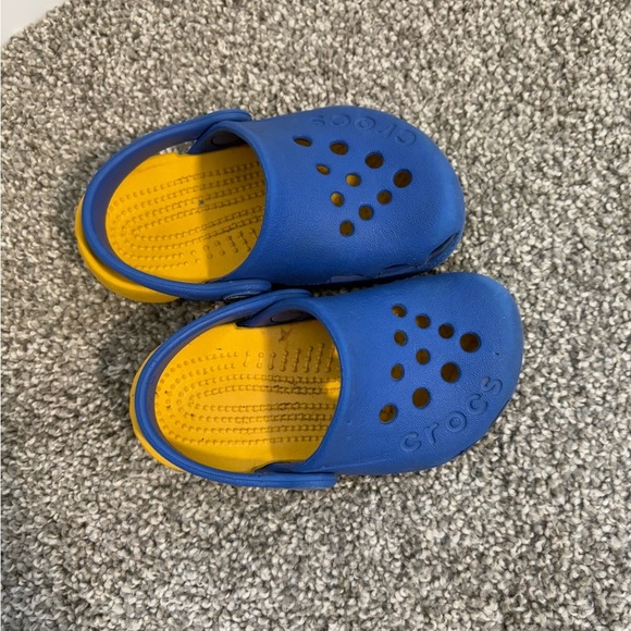 Crocs Blue Unisex Girls Kids Boys Clogs Classic Crocs‎ Size 5 - Picture 5 of 12
